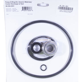 Pump O - Ring Kit, Generic Waterway Center Discharge, W/Seal : - Generic - 810379032386 - All Pool Parts