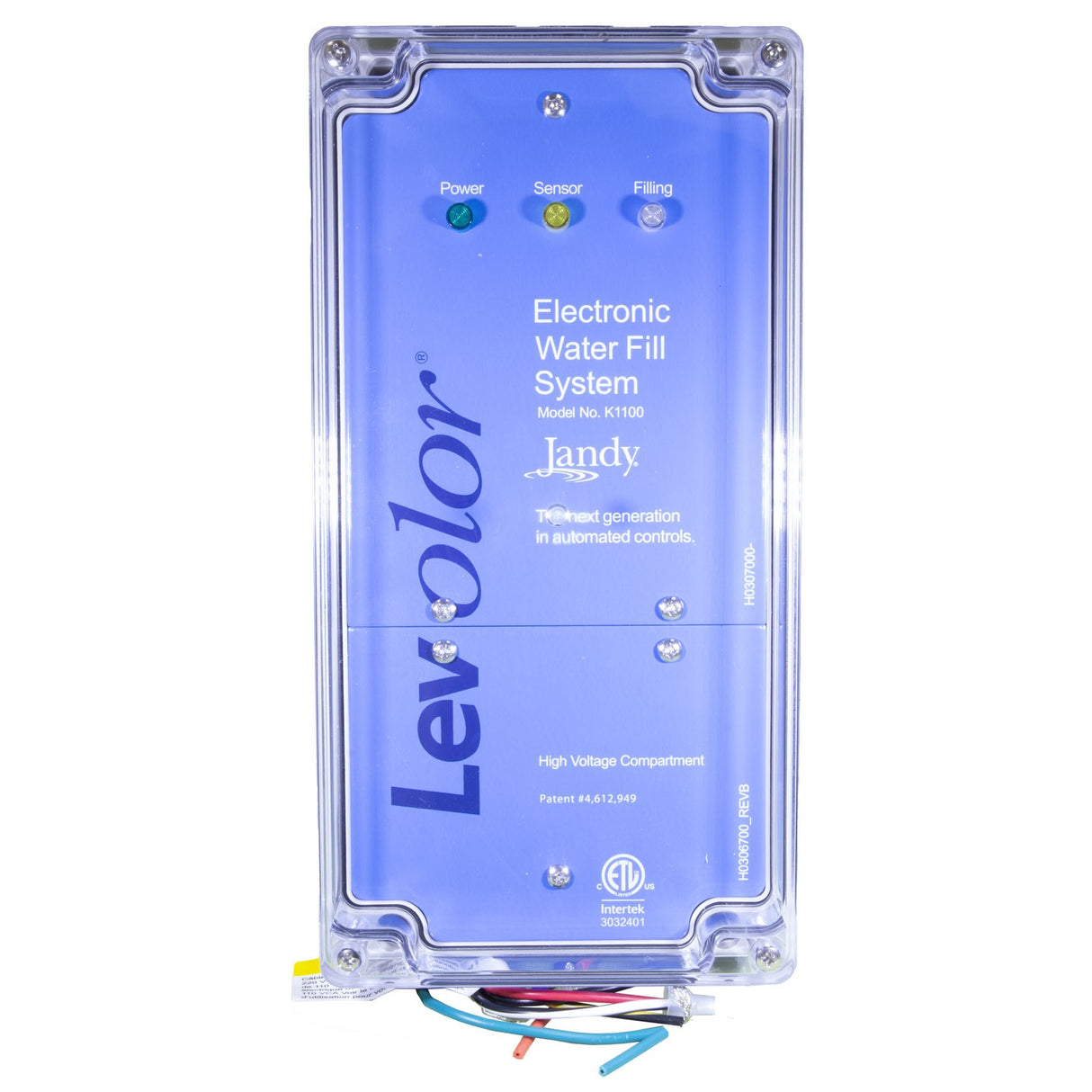 Auto Fill, Jandy Levolor K1100, Fill Only, 1", Dual Style, 50ft : K1100CKA - Zodiac - 052337029148 - All Pool Parts