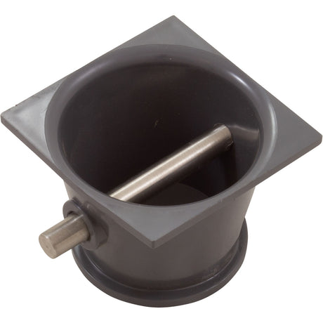 Rope Anchor (Steel Pin) Dark Gray : 25568 - 007 - 000 - Custom Molded Products - 849640013311 - All Pool Parts