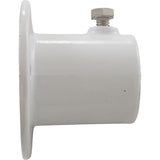Deck Flange, Perma Cast, For Ladder, 1 - 1/2", White/Aluminum : PF - 2115 - L - Perma - Cast LLC -  - All Pool Parts