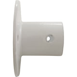 Deck Flange, Perma Cast, For Slide, 1.9", White/Aluminum : PF - 3119 - A - Perma - Cast LLC -  - All Pool Parts