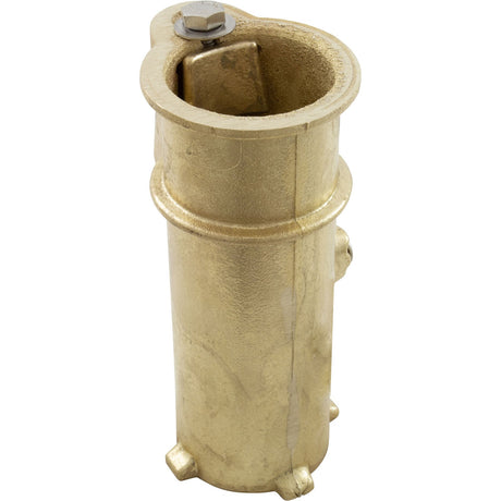 Anchor Socket, Perma Cast, 6" Bronze, 1.9" Dia., w/PW - 6C Wedge : PS - 6019 - BC - Perma - Cast LLC - 812163030110 - All Pool Parts