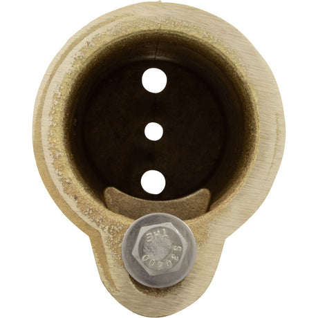 Anchor Socket, Perma Cast, 6" Bronze, 1.9" Dia., w/PW - 6C Wedge : PS - 6019 - BC - Perma - Cast LLC - 812163030110 - All Pool Parts