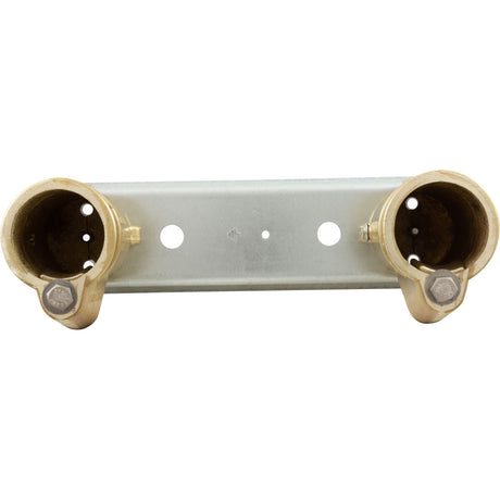 Anchor Socket Channel, Perma Cast, 8" Bronze, w/ PS - 4019 - BC : PC - 4008 - BC - Perma - Cast LLC - 812163030097 - All Pool Parts