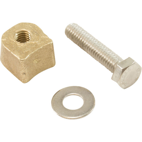 Wedge Assembly, Brass w/Bolt, 3" : PW - 3C - Perma Cast -  - All Pool Parts