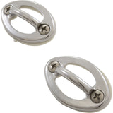 Rope Eye, 2 Pack, Perma Cast, Wall Mount, 3/4", Oval : PI - 76 - Perma - Cast LLC -  - All Pool Parts