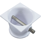 Rope Anchor Cup, PacFab Pentair, SS Bar, White : 542044 - PacFab/Pentair - 788379609917 - All Pool Parts