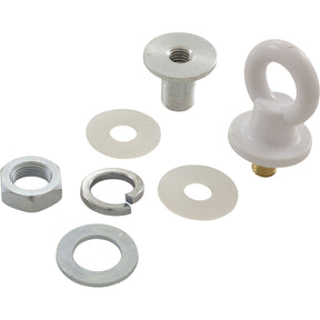 Rope Eye, CMP, Vinyl Liner Male Receptor, White : 25568 - 300 - 000 - Custom Molded Products - 849640013373 - All Pool Parts