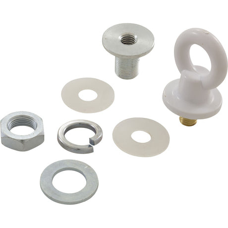 Rope Eye, CMP, Vinyl Liner Male Receptor, White : 25568 - 300 - 000 - Custom Molded Products - 849640013373 - All Pool Parts