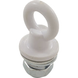Rope Eye, CMP, Vinyl Liner Male Receptor, White : 25568 - 300 - 000 - Custom Molded Products - 849640013373 - All Pool Parts