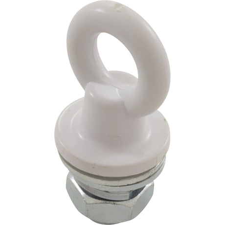 Rope Eye, CMP, Vinyl Liner Male Receptor, White : 25568 - 300 - 000 - Custom Molded Products - 849640013373 - All Pool Parts