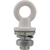 Rope Eye, CMP, Vinyl Liner Male Receptor, White : 25568 - 300 - 000 - Custom Molded Products - 849640013373 - All Pool Parts