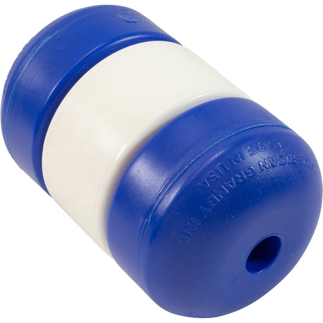 Pool Float, Handi - Lock, 3" x 5", 1/2" Rope, Blue/White/Blue : IF3550 - Harvard - 642026031271 - All Pool Parts