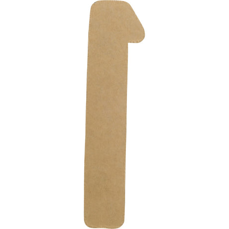 Depth Marker, Number 1, Black : ADM - B 1 - Armco -  - All Pool Parts