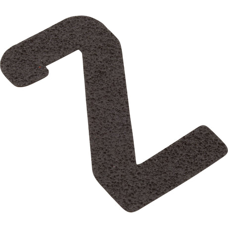 Depth Marker, Number 2, Black : ADM - B 2 - Armco -  - All Pool Parts