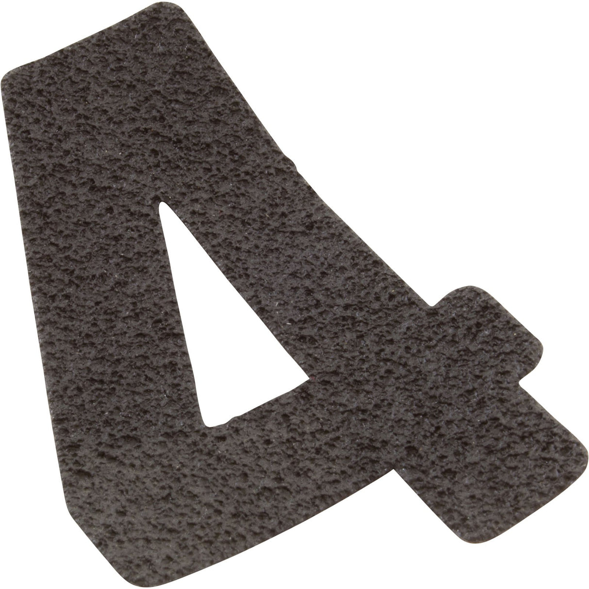 Depth Marker, Number 4, Black : ADM - B 4 - Armco -  - All Pool Parts