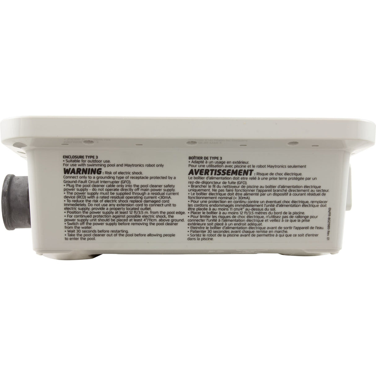 Power Supply, Maytronics Dolphin Cleaners, 115v, PS Advanced : 99956035US - F1 - Maytronics - 724131499501 - All Pool Parts