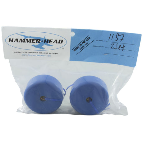 Head Wheel Set, Hammerhead 21"/30" Vacuum, Large, 2 Pack : HH1157 - Hammerhead - 810089640215 - All Pool Parts
