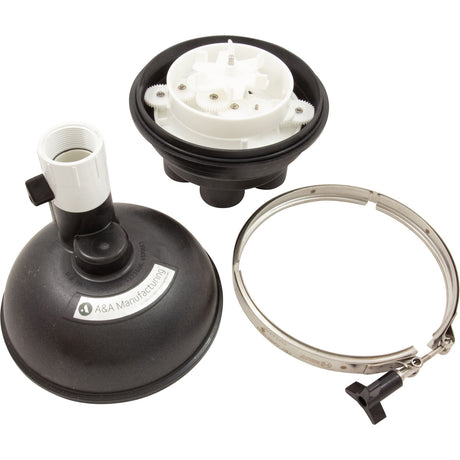 T - Valve Complete, A&A Manufacturing, 5 Port, 1 - 1/2" : 225570 - A&A Manufacturing -  - All Pool Parts