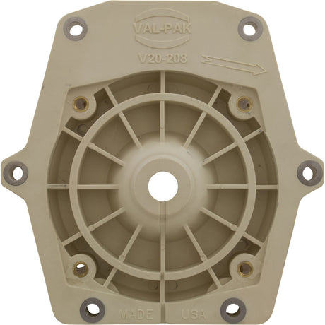 Seal Plate, Purex IntelliFlo VS, 6/94 - Present, Almond, Gen : V20 - 208 - Val - Pak Products - 811636020023 - All Pool Parts