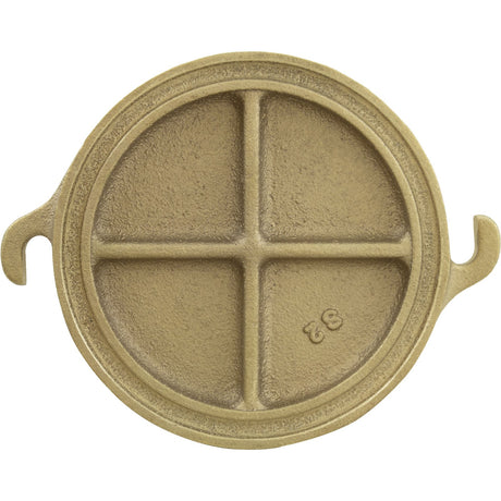 Trap Lid, Premier 455 Bronze Pump, 5", Brass, Generic : V40 - 463 - Val - Pak - 811636023376 - All Pool Parts