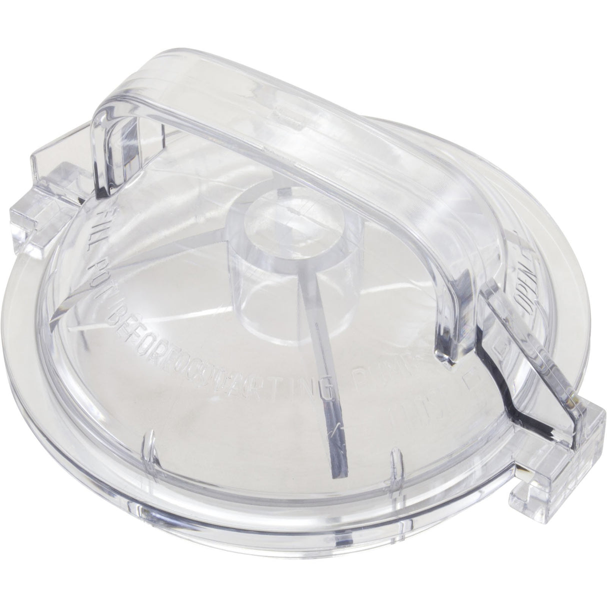 Trap Lid, Dynamo, Clear, Generic : 25307 - 000 - 020 - Custom Molded Products - 849640004210 - All Pool Parts