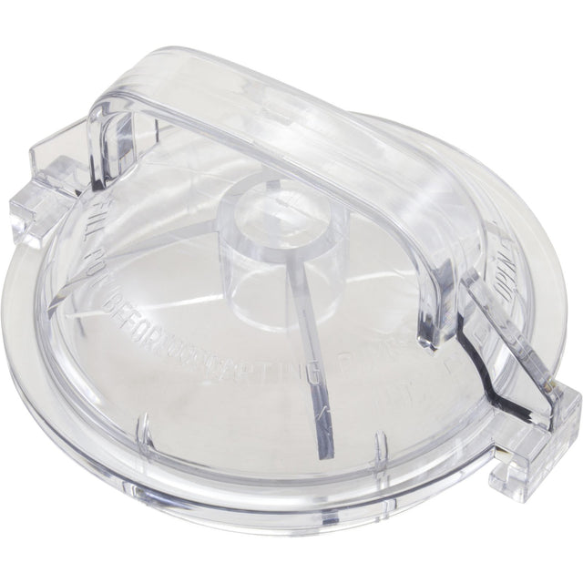 Trap Lid, Dynamo, Clear, Generic : 25307 - 000 - 020 - Custom Molded Products - 849640004210 - All Pool Parts