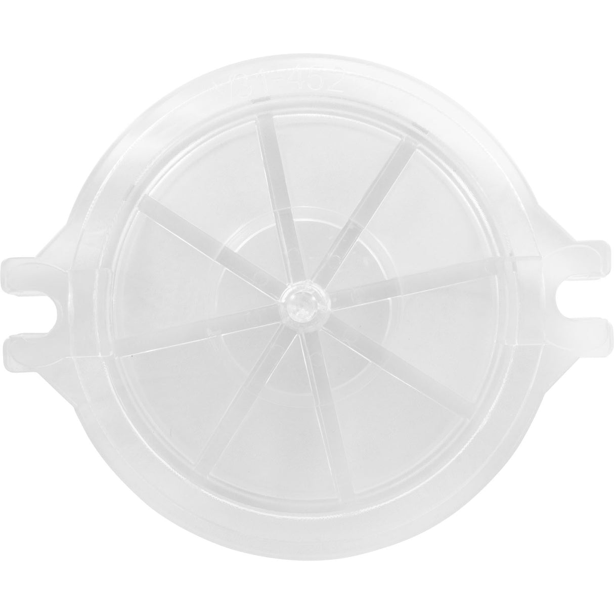 Lid, Val - Pak, 5", Pump Strainer, Clear : V31 - 452 - Val - Pak Products - 811636021617 - All Pool Parts