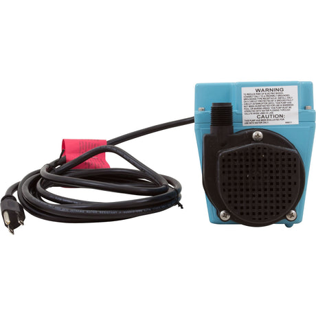 Pump, Submersible, Little Giant 3E - 34N, 670 GPH, 200W, 10' Cord : 503603 - Little Giant / Franklin -  - All Pool Parts