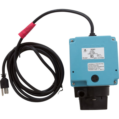 Pump, Submersible, Little Giant 3E - 34N, 670 GPH, 200W, 10' Cord : 503603 - Little Giant / Franklin -  - All Pool Parts