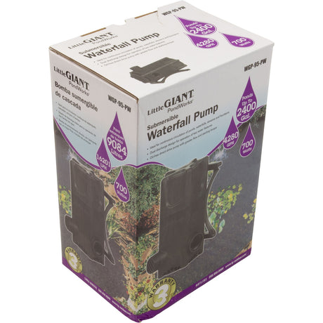Pump, Submersible, Little Giant WGP - 95 - PW, 4280 GPH, 16'Cord : 566407 - Little Giant / Franklin -  - All Pool Parts