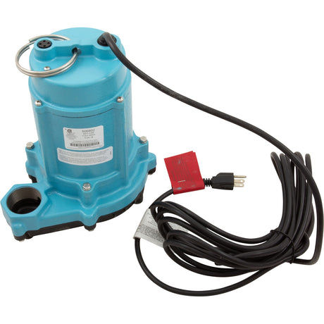 Pump, Sump, Little Giant 6EC - CIM, 115v, Plastic Base, 20ft Cord : 506802 - Little Giant / Franklin - 10121148994 - All Pool Parts